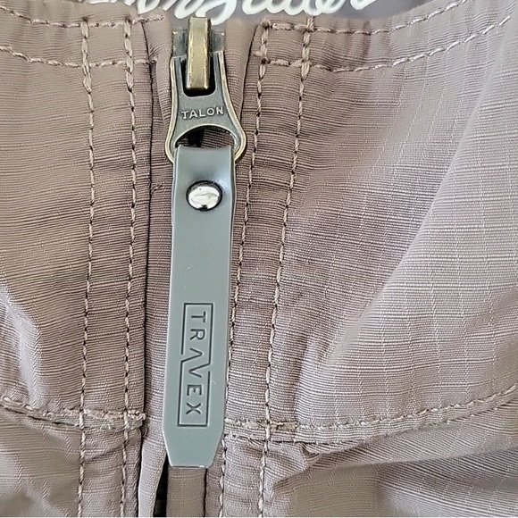 Eddie Bauer Travex Mens Nylon Brown Jacket Size Medium - Picture 8 of 10